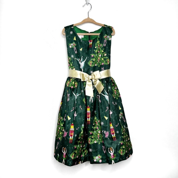 Bonnie Jean Other - Bonnie Jean Nutcracker Holiday Dress with Bow Sash